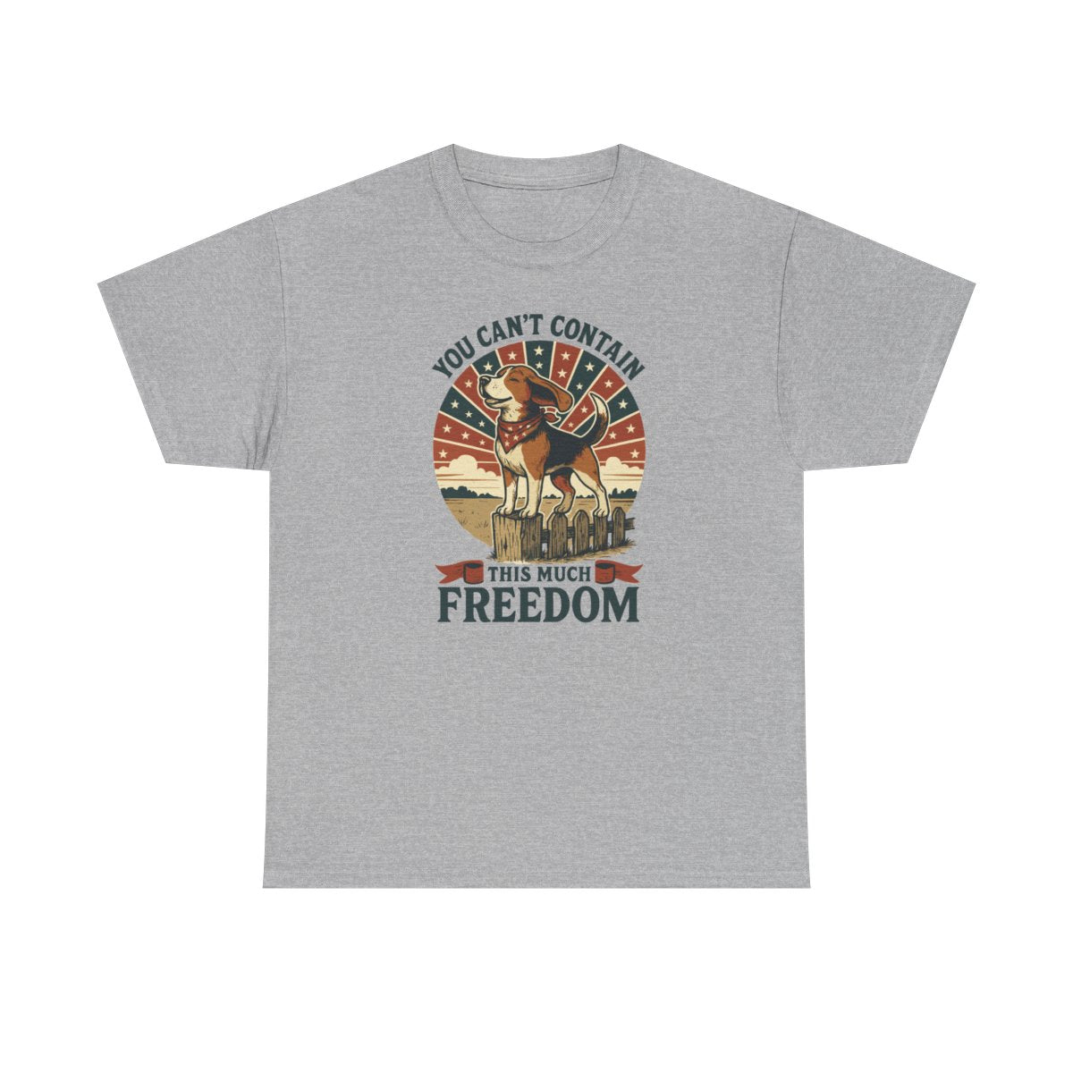 You Can't Contain This Much Freedom Beagle T-Shirt