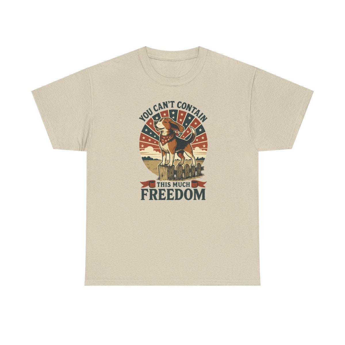 You Can't Contain This Much Freedom Beagle T-Shirt