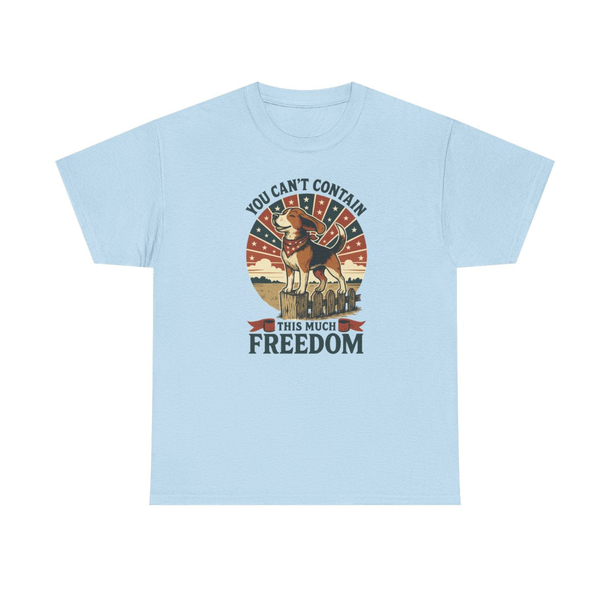 You Can't Contain This Much Freedom Beagle T-Shirt